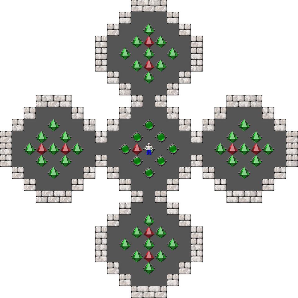 Sokoban AC Diamonds level 3